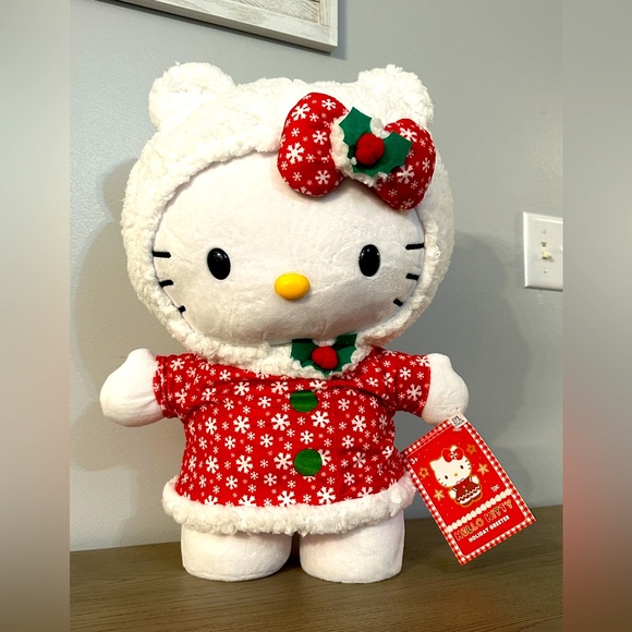 Hello Kitty Other - 2024 Christmas Hello Kitty Greeter 18in NWT CVS Exclusive